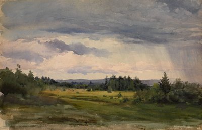 Landschaft von Albert Nikolaevich Benois