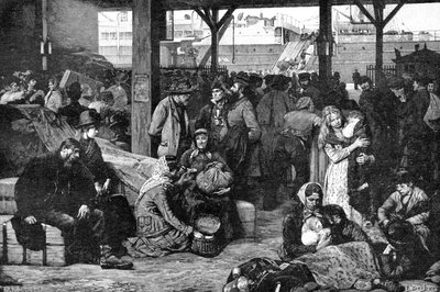 Auswanderung in die USA von Albert Pierre Dawant