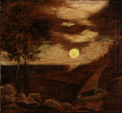 Das Liebesboot von Albert Pinkham Ryder