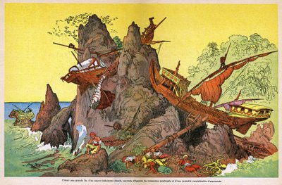 Sindbad der Seefahrer von Albert Robida