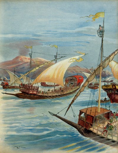 Sechster Italienischer Krieg von Albert Robida