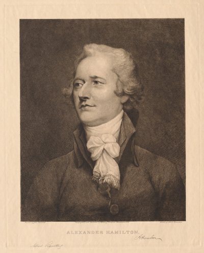 Alexander Hamilton von Albert Rosenthal