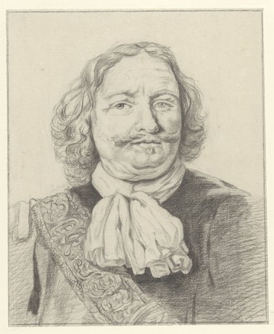 Porträt von Egbert Meussen Kortenaer von Albertus Brondgeest