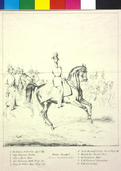 Kaiser von Österreich Franz Joseph I. von Albrecht Adam