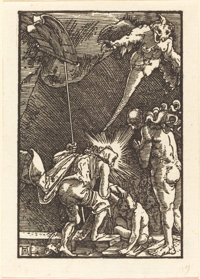 Christus steigt in die Hölle hinab von Albrecht Altdorfer