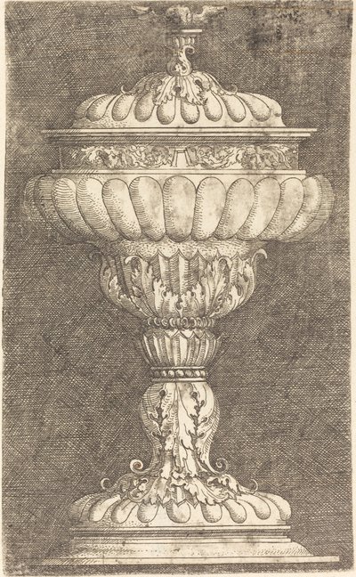 Bedeckter Kelch mit geflügelter Kugel von Albrecht Altdorfer