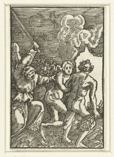 Vertreibung aus dem Paradies von Albrecht Altdorfer