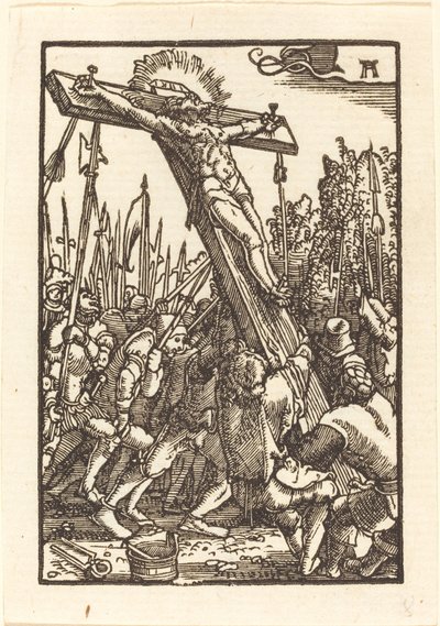 Die Kreuzaufrichtung von Albrecht Altdorfer