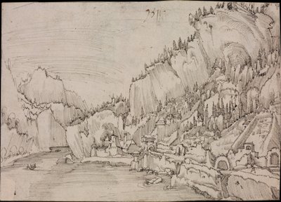 Sarmingstein an der Donau, 1511 von Albrecht Altdorfer