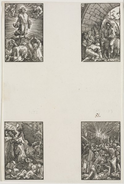 Der Fall und die Erlösung des Menschen von Albrecht Altdorfer
