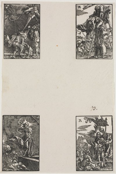 Der Fall und die Erlösung des Menschen von Albrecht Altdorfer