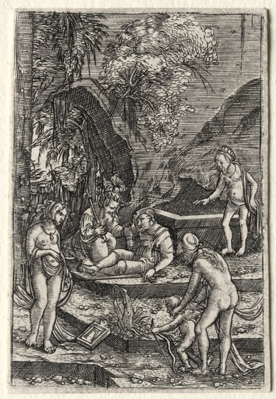 Das Urteil des Paris, 1511 von Albrecht Altdorfer