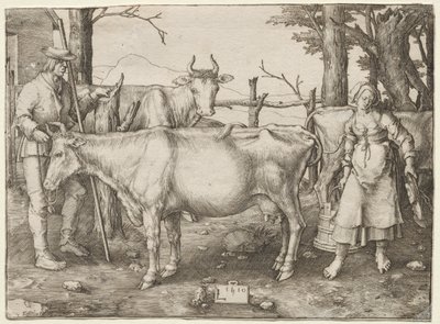 Die Milchmagd von Albrecht Altdorfer