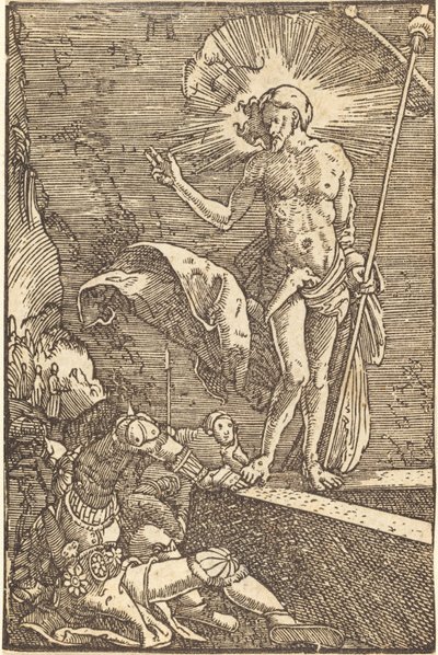 Die Auferstehung von Albrecht Altdorfer