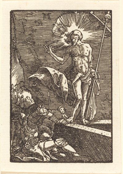 Die Auferstehung von Albrecht Altdorfer