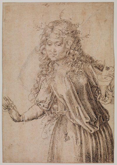 Eine weise Jungfrau von Albrecht Dürer