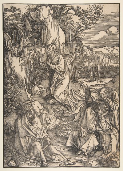 Die Agonie im Garten von Albrecht Dürer