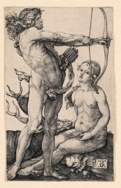 Apollo und Diana von Albrecht Dürer