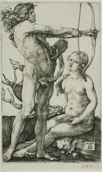 Apollo und Diana von Albrecht Dürer