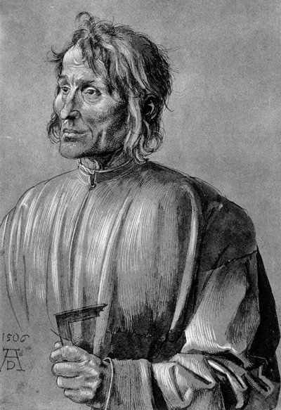 Baumeister Hieronymus von Augsburg, 1506, 1936 von Albrecht Dürer