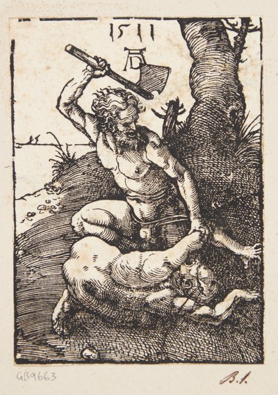 Kain tötet Abel von Albrecht Dürer