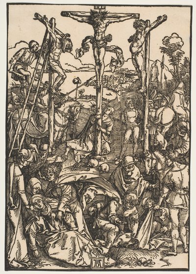 Kalvarienberg mit den drei Kreuzen von Albrecht Dürer