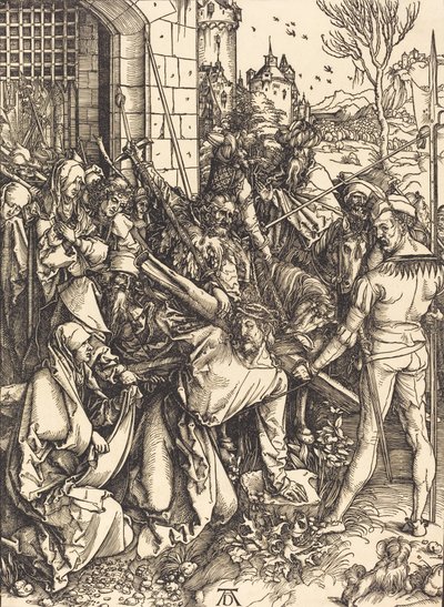 Christus trägt das Kreuz, ca. 1498-1499 von Albrecht Dürer