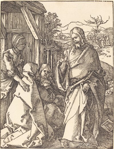 Christus nimmt Abschied von seiner Mutter von Albrecht Dürer