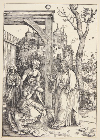 Christus nimmt Abschied von seiner Mutter von Albrecht Dürer