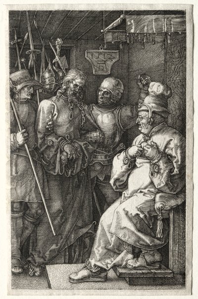 Christus vor Kaiphas von Albrecht Dürer