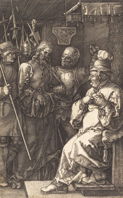 Christus vor Kaiphas, 1512 von Albrecht Dürer