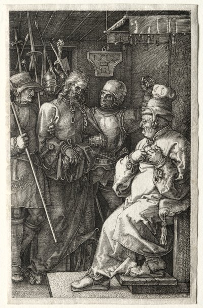 Christus vor Kaiphas, 1512 von Albrecht Dürer