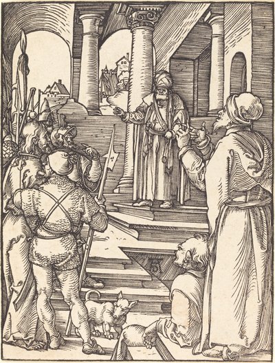 Christus vor Pilatus von Albrecht Dürer