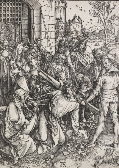 Christus trägt das Kreuz, 1498-1499 von Albrecht Dürer