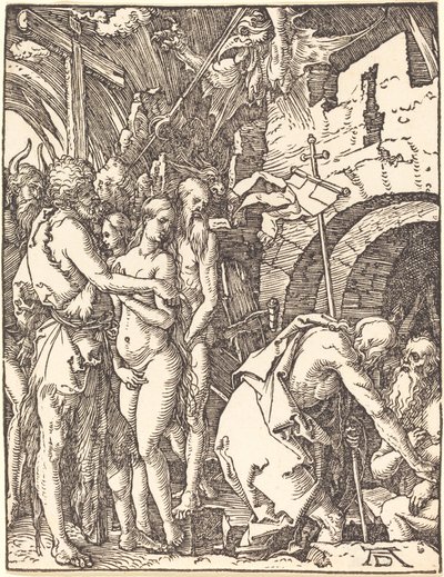 Christus in der Vorhölle von Albrecht Dürer
