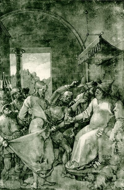 Christus vor Kaiphas von Albrecht Dürer
