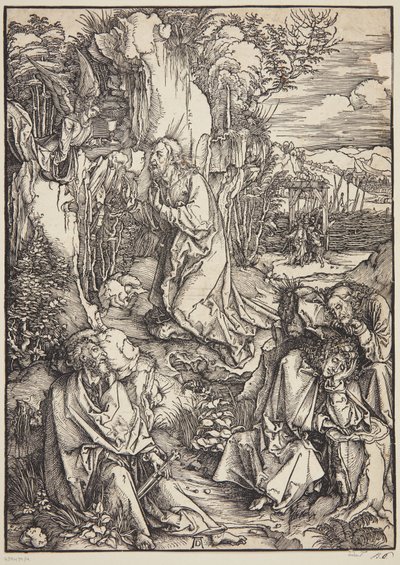 Christus am Ölberg von Albrecht Dürer