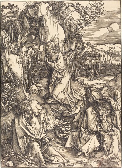 Christus am Ölberg von Albrecht Dürer