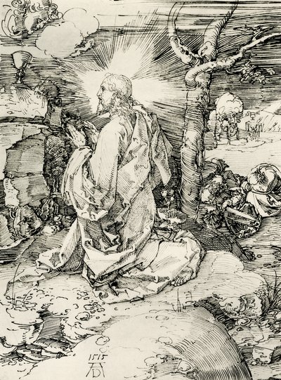 Christus am Ölberg von Albrecht Dürer