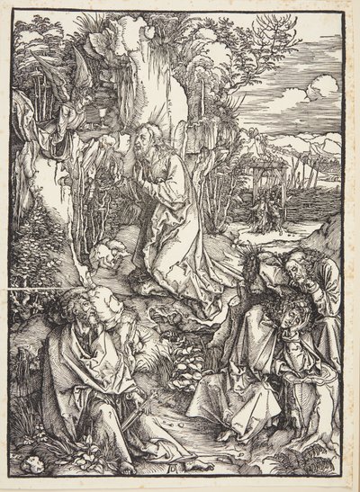 Christus am Ölberg von Albrecht Dürer