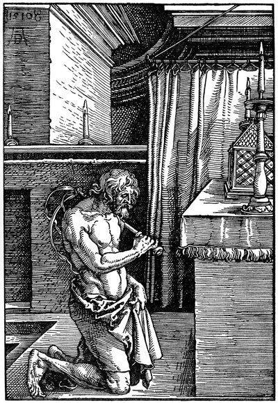 Der Büßende, 1510, 1936 von Albrecht Dürer