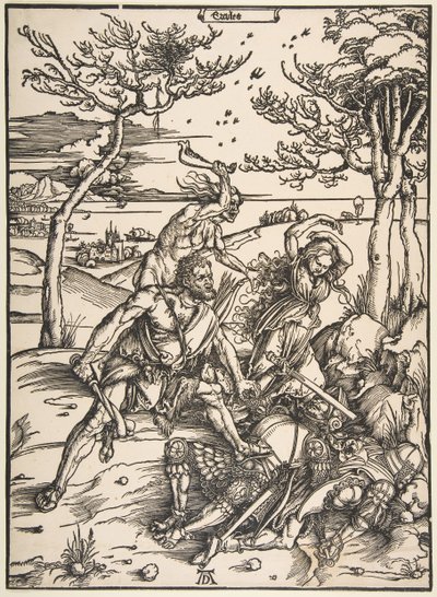 Herkules und Cacus von Albrecht Dürer