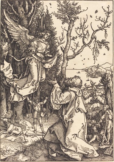 Joachim und der Engel von Albrecht Dürer