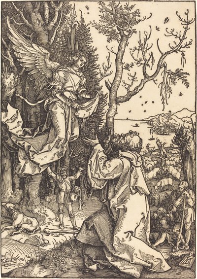 Joachim und der Engel von Albrecht Dürer