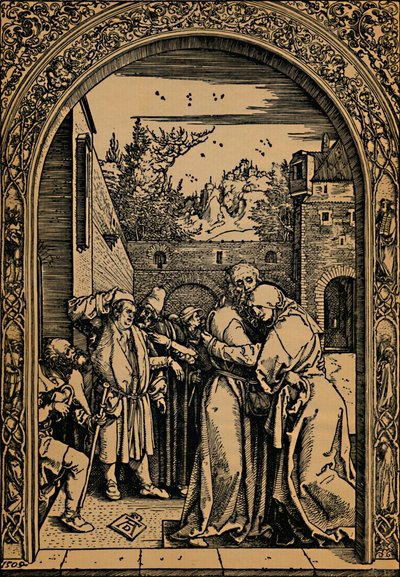 Joachim und Anna, 1504 von Albrecht Dürer