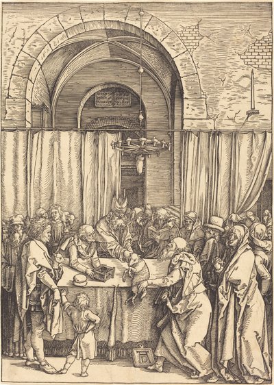 Joachims Opfer wird abgelehnt von Albrecht Dürer