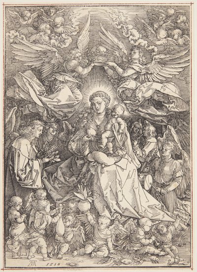 Madonna Königin der Engel von Albrecht Dürer