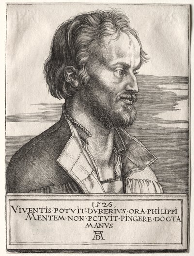 Philipp Melanchthon von Albrecht Dürer