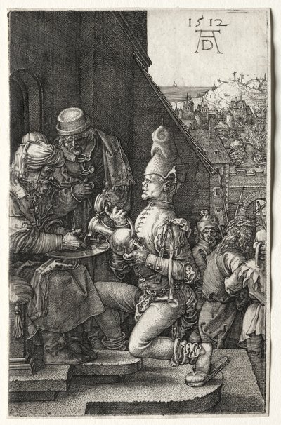 Pilatus wäscht seine Hände, 1512 von Albrecht Dürer