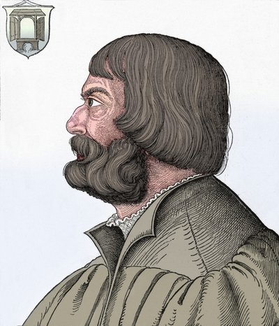 Porträt von Albrecht Dürer, 1527, 1906 von Albrecht Dürer